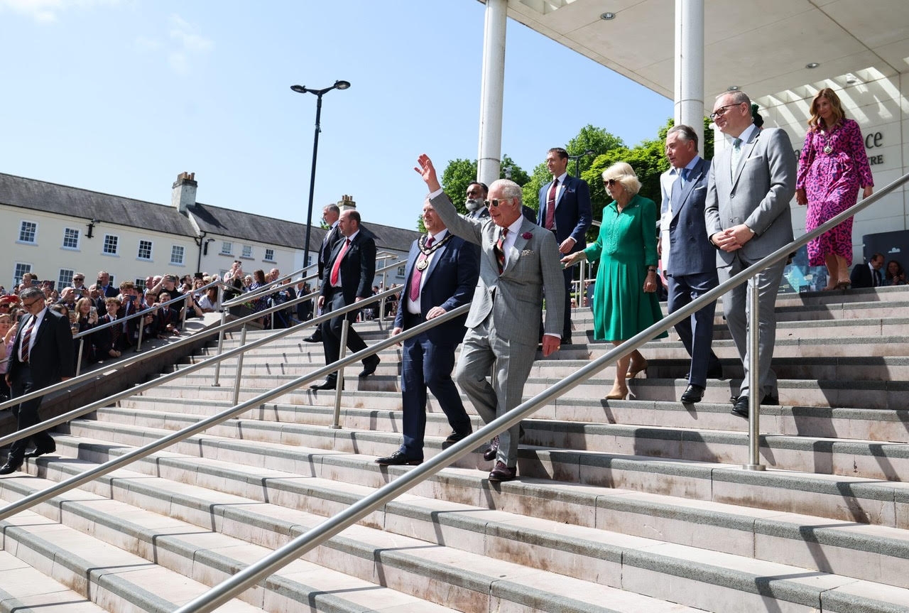 Featured image thumbnail for post King Charles III and Queen Camilla visit Armagh 
